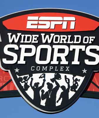 ESPN Wide World Of SportsCalling all sports enthusiasts. Spend the day at this 230 professional run, state of the art sports facility. Train for the day or watch your favorite sports team in action.